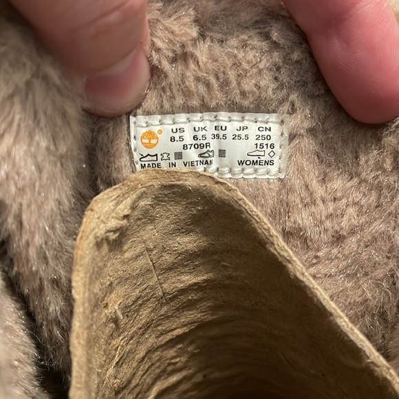 Timberland womens mount hope warm waterproof boot 8.5 - Picture 4 of 6